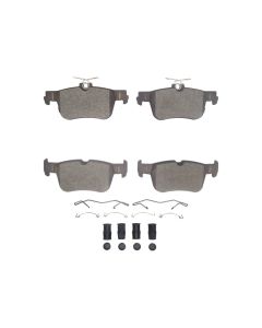 DFC 21-25 Ford Mustang Mach-E Rear 5000 Advanced Low Metallic Brake Pads and Hardware Kit - 1551-2384-01