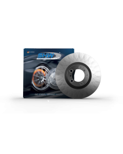 SHW Performance 330mm Rotors Right Front Smooth Monobloc Brake Rotor Volkswagen Touareg 3.2L | 4.2L