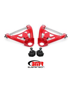 BMR 64-72 A-Body Pro-Touring Upper A-Arms w/ Tall Ball Joint (Delrin) - Red - AA028R