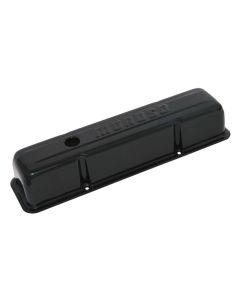 Moroso Chevrolet Small Block Valve Cover - Black Powder Coat - Single - 68003