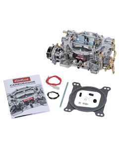 Edelbrock Carburetor Thunder Series 4-Barrel 800 CFM Electric Choke Calibration Satin Finish - 1913