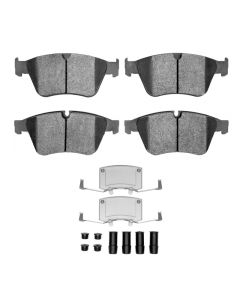 DFC 07-11 Mercedes-Benz R63 AMG Front 5000 Advanced Low Metallic Brake Pads and Hardware Kit - 1551-1271-01