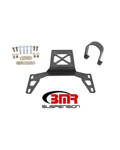 BMR 07-14 Shelby GT500 Front Driveshaft Safety Loop - Black Hammertone - DSL020H