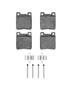 DFC 92-9 Chrysler Crossfire Rear 5000 Advanced Low Metallic Brake Pads and Hardware Kit - 1551-0603-01