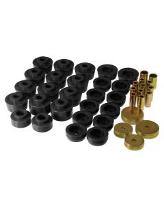 Prothane 78-88 GM Various Body Mount Kit - Black- PROT-7-132-BL