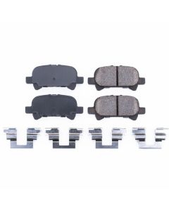 Power Stop 00-07 Toyota Avalon Rear Z17 Evolution Ceramic Brake Pads w/Hardware - 17-828