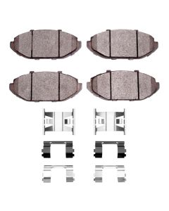 DFC 98-02 Ford Crown Victoria Front 4000 HybriDynamic Brake Pads and Hardware Kit - 4000-0748-01