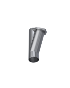 QTP 2.5in Weld-On QTEC Exhaust Cutout Y-Pipe - 10250