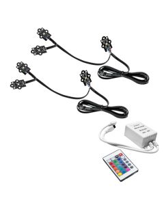 Oracle 20-21 GMC Sierra 2500 HD RGB+W Headlight DRL Kit - w/ Simple Controller - 1451-504