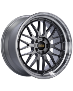 BBS LM 18x8 5x108 ET35 CB67 Diamond Black Wheel - LM122DBPK