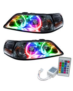 Oracle 05-11 Lincoln Town Car SMD HL (Non-HID) - ColorSHIFT w/ Simple Controller - 7155-504