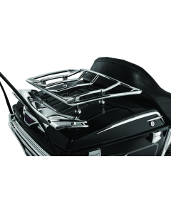Adjustable Chrome Trunk Luggage Rack - Kuryakyn 7159