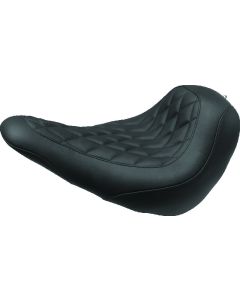 Mustang 18-21 Harley Low Rider, Sport Glide Wide Tripper Solo Seat Diamond Stitch - Black - 83044