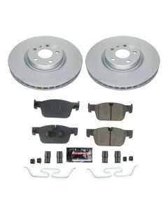 Power Stop 19-21 Volvo S60 Front Z23 Coated Brake Kit - CRK8227