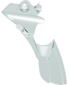 Chrome Oil Panel Accent - Kuryakyn 5707