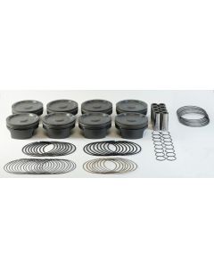 Mahle MS Piston Set GM LS 427ci 4.125in Bore 4in Stk 6.125in Rod .927 Pin -25cc 9.9 CR Set of 8 - 930221825