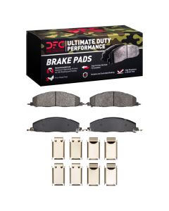 DFC 09-18 Dodge Ram 3500 Rear Ultimate Duty Performance Brake Pads and Hardware Kit - 1400-1400-01