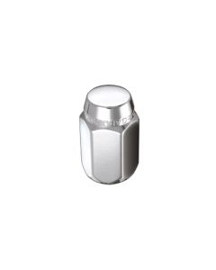 McGard Hex Lug Nut (Cone Seat) M12X1.5 / 13/16 Hex / 1.5in. Length (Box of 100) - Chrome - 69402