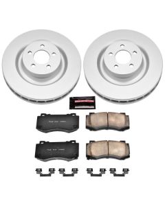 Power Stop 05-10 Chrysler 300 Front Z17 Evolution Geomet Coated Brake Kit - CRK4695