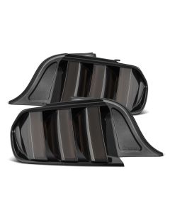AlphaRex 15-23 Ford Mustang NOVA-Series Prismatic LED Tail Lights Alpha-Black - 655010