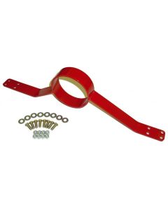 BMR 79-03 Fox Mustang Driveshaft Safety Loop - Red - DSL008R