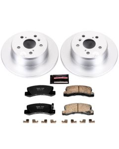 Power Stop 99-03 Lexus RX300 Rear Z17 Evolution Geomet Coated Brake Kit - CRK6784