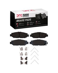 DFC 92-00 Lexus SC400 Rear 5000 Advanced Ceramic Brake Pads and Hardware Kit - 1551-0572-01