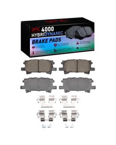 DFC 04-09 Lexus RX330 Rear 4000 HybriDynamic Brake Pads and Hardware Kit - 4000-0996-01