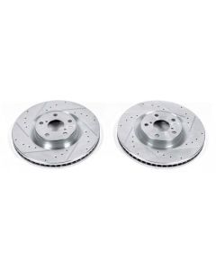 Power Stop 09-10 Lexus GS350 Front Evolution Drilled & Slotted Rotors - Pair - JBR1392XPR