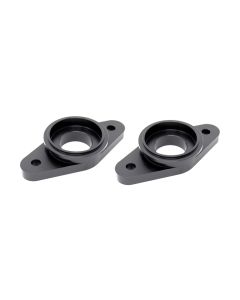Torque Solution Billet Stock to Tial Blowoff Valve Adapter (Black): Nissan GTR R35 ALL - TS-GTR-TIAL-BK