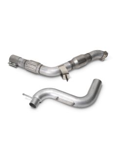 BBK 2015-16 Ford Mustang 3 Ecoboost Down Pipe With Cats - 1809