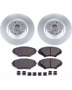 Power Stop 04-11 Mazda RX-8 Front Z17 Evolution Geomet Coated Brake Kit - CRK3026