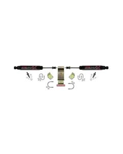 Dual Steering Stabilizer Kit - Skyjacker SKYJ-8 Black