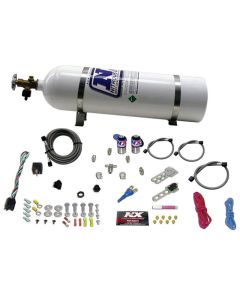 Nitrous Express Sub C Nitrous Kit (25-35-50HP) w/15lb Bottle - 20916-15