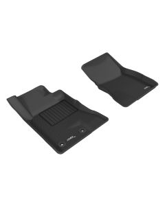 3D MAXpider 2015-2020 Ford Mustang Kagu 1st Row Floormat - Black - L1FR08511509