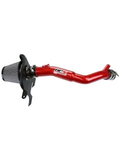 HPS Performance Shortram Air Intake 2016-2017 Lexus IS200t 2.0L Turbo, Includes Heat Shield, Red- HPS-827-633R-1
