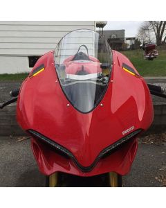 New Rage Cycles 16-19 Ducati 959 Panigale Mirror Block Off Turn Signals - 959-MBO-B