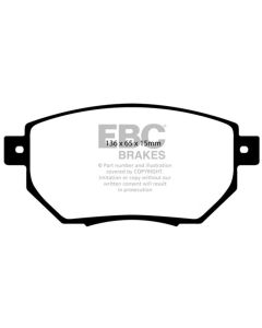 EBC 05-06 Nissan Altima 3.5 SE-R Greenstuff Front Brake Pads - DP21659