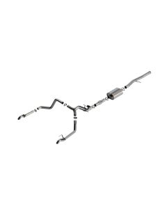 Borla 2024 Chevrolet/GMC 1500 ZR2 & AT4X 6.2L V8 4WD 4DR ATAK Catback Exhaust w/ Turndown Tips - 141004