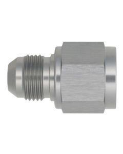 DeatschWerks 10AN Female Flare to 8AN Male Flare Reducer - Anodized DW Titanium - 6-02-0218