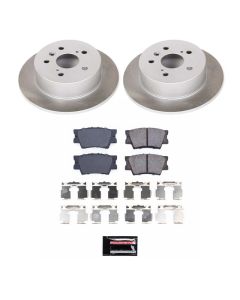 Power Stop 12-17 Toyota Camry Rear Semi-Coated Rotor Kit - SC6520