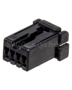 NAMZ AMP 040 Series 4-Postiion Female Wire Plug Housing Connector (HD 72914-01BK) - NA-174966-2