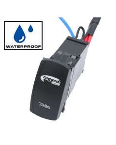 Rugged Radios Rocker Power Switch for Waterproof Mobile Radios and Rugged Intercoms - PH-MS-WP