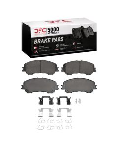 DFC 14-23 Nissan Qashqai (Canada) Front 5000 Advanced Ceramic Brake Pads and Hardware Kit - 1551-1737-01
