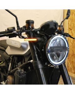 New Rage Cycles 18-22 Husqvarna Vitpilen 701 Front Turn Signals - 701-FB