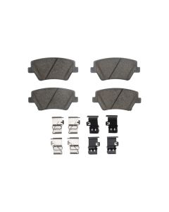 DFC 21-25 Genesis G90 Rear 5000 Advanced Ceramic Brake Pads and Hardware Kit - 1551-2377-01