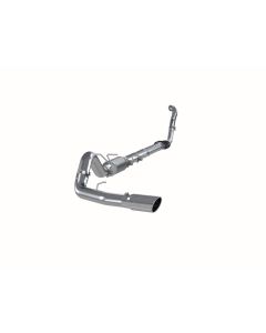 MBRP Aluminized Steel 4" Turbo Back Single Side Exit Aluminized 3" DownPipe Ford F-250 | 350 7.3L Po - S6218AL
