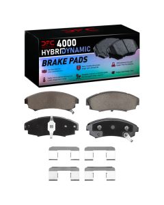 DFC 86-92 Buick Reatta Front 4000 HybriDynamic Brake Pads and Hardware Kit - 4000-0353-01