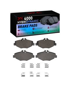 DFC 03-09 Mercedes-Benz E320 Front 4000 HybriDynamic Brake Pads and Hardware Kit - 4000-0987-01