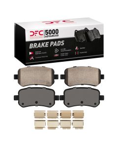 DFC 04-07 Ford Freestar Rear 5000 Advanced Ceramic Brake Pads and Hardware Kit - 1551-1021-01
